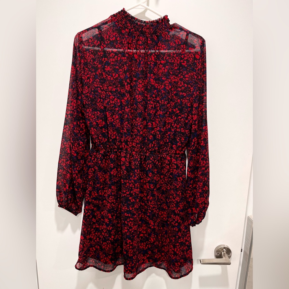 NWOT Dynamite Mock Neck Fit & Flare Dress size Small